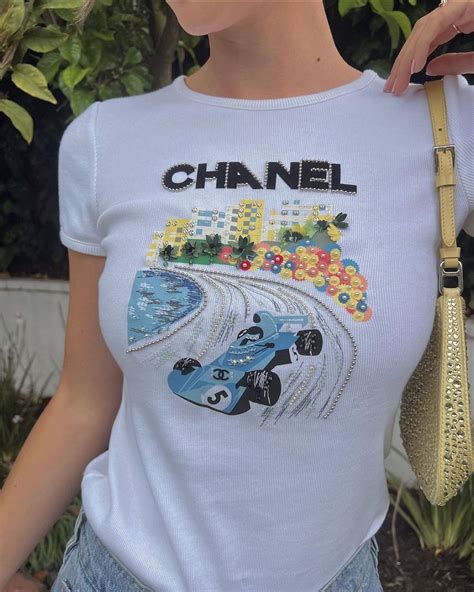 f1 chanel top|chanel's formula 1 tees.